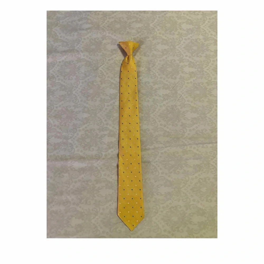 Boys SAKS FIFTH Avenue Gold Tie